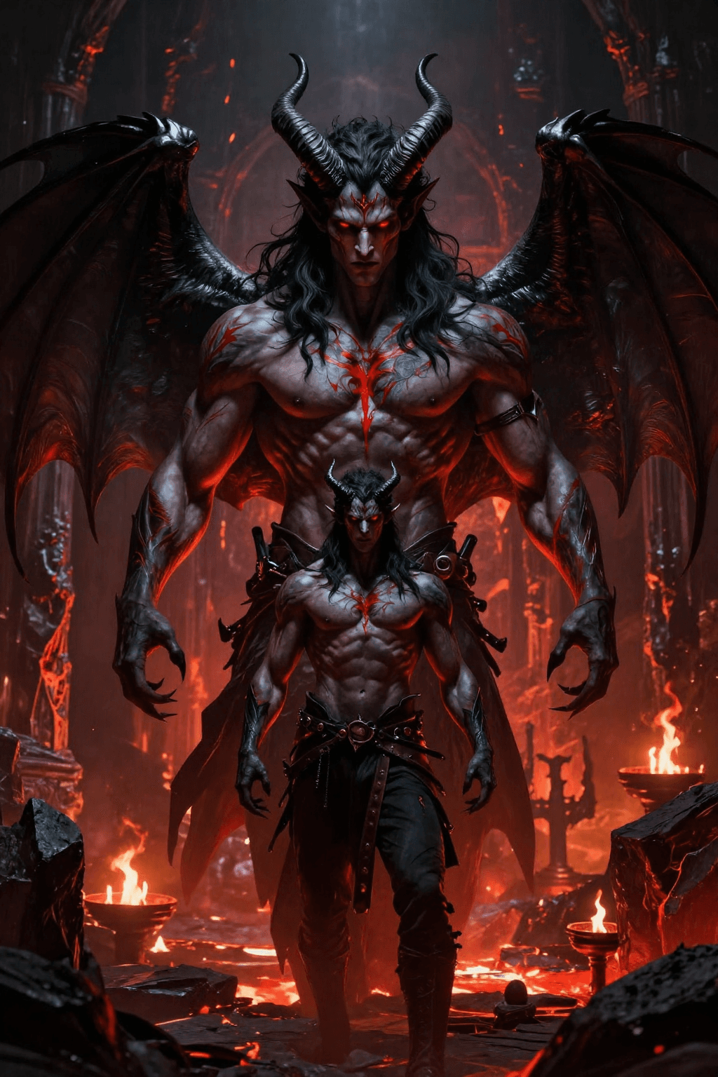 Ангел и демон любовь 